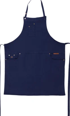 DutchDeluxes Tekstiler Til Køkkenet<5 Pocket Comfort Fit Apron Dark Blue