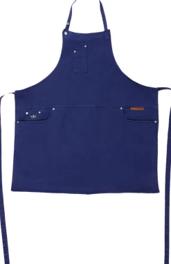 DutchDeluxes Tekstiler Til Køkkenet<5 Pocket Slim Fit Apron Dark Blue