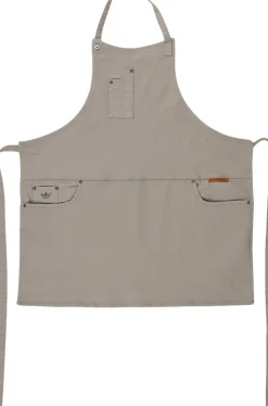 DutchDeluxes Tekstiler Til Køkkenet<5 Pocket Slim Fit Apron Grey-Green