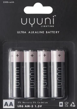 Uyuni Elektronik|Elektriske Julelys<AA Battery, 1,5V, 2300mAh - 4 pack