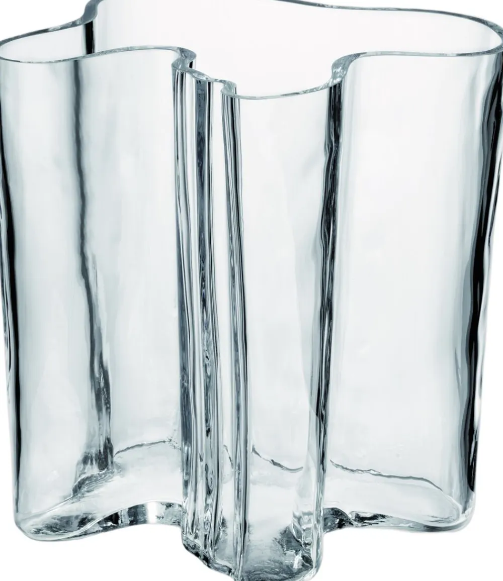 Iittala Vaser & Urtepotteskjulere<Aalto vase 200mm klar