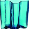 Iittala Vaser & Urtepotteskjulere<Aalto vase 200mm turkis
