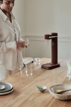 Aarke Kitchenware Køkkenmaskiner<Aarke Carbonator 3 Burgundy
