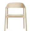 Andersen - Furniture Møbler<AC2 armchair Oak white pigm. lacquer veneer seat