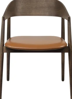 Andersen - Furniture Møbler<AC2 armchair, Smoked oak, Leather Cognac