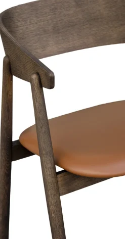 Andersen - Furniture Møbler<AC2 armchair, Smoked oak, Leather Cognac