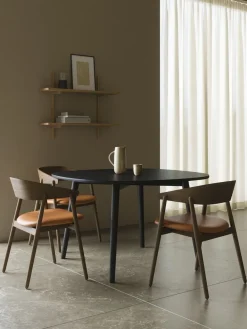 Andersen - Furniture Møbler<AC2 armchair, Smoked oak, Leather Cognac