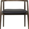Andersen - Furniture Møbler<AC2 armchair, Smoked oak, Leather Black