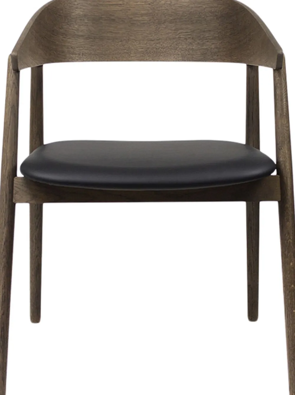 Andersen - Furniture Møbler<AC2 armchair, Smoked oak, Leather Black