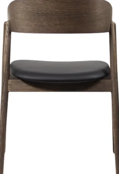 Andersen - Furniture Møbler<AC2 armchair, Smoked oak, Leather Black