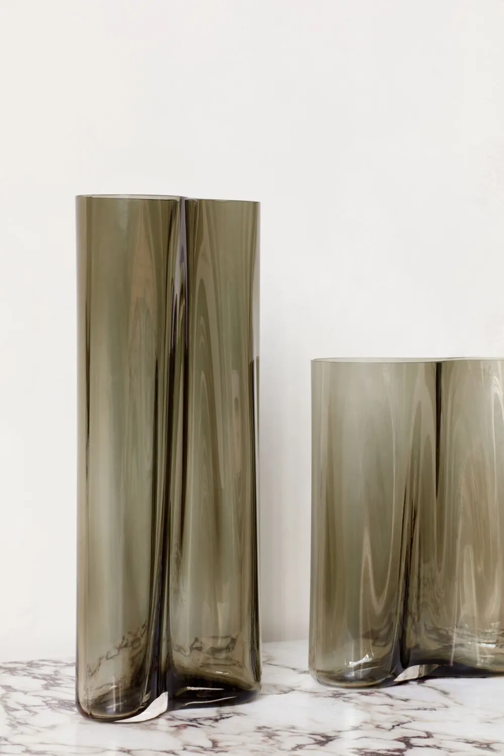 Audo Copenhagen Vaser & Urtepotteskjulere<Aer Vase, 49, Smoke