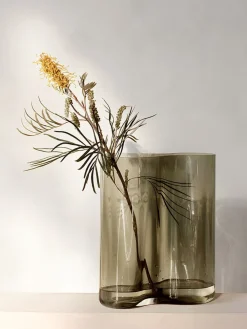 Audo Copenhagen Vaser & Urtepotteskjulere<Aer Vase, 33, Smoke