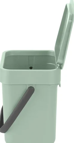 Brabantia Skraldespande<Affaldsspand m/låg sort. kon. 3 ltr