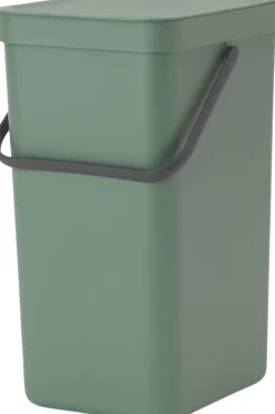Brabantia Skraldespande<Affaldsspand m/låg sort. kon. 16 lt