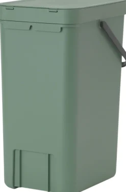Brabantia Skraldespande<Affaldsspand m/låg sort. kon. 16 lt