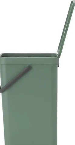 Brabantia Skraldespande<Affaldsspand m/låg sort. kon. 16 lt