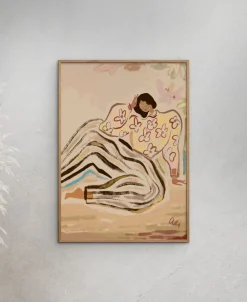 Poster & Frame Plakater & Rammer<Affordable Art Prints x Arty Guava - Another lazy day Flerfarvet