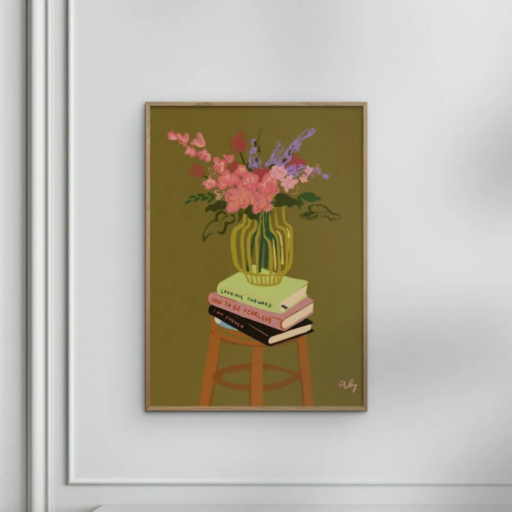 Poster & Frame Plakater & Rammer<Affordable Art Prints x Arty Guava - Floral Vase Flerfarvet