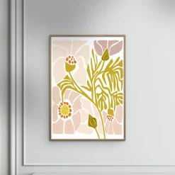 Poster & Frame Plakater & Rammer<Affordable Art Prints x Annick - Soft Pink Flower Flerfarvet