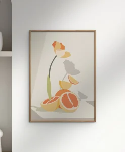Poster & Frame Plakater & Rammer<Affordable Art Prints x Kintsugi99 - Monochrome Elegance Flerfarvet