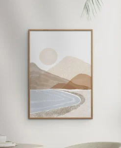 Poster & Frame Plakater & Rammer<Affordable Art Prints x Melloi Art Prints - Beach Sunset Art Flerfarvet