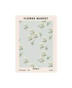 Poster & Frame Plakater & Rammer<Affordable Art Prints x NKTN - Flower Market Paris Flerfarvet