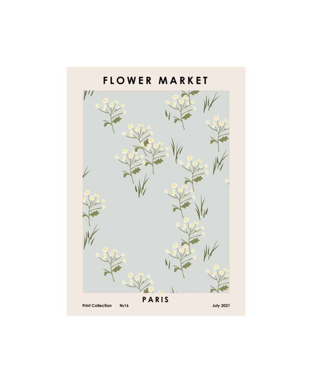 Poster & Frame Plakater & Rammer<Affordable Art Prints x NKTN - Flower Market Paris Flerfarvet