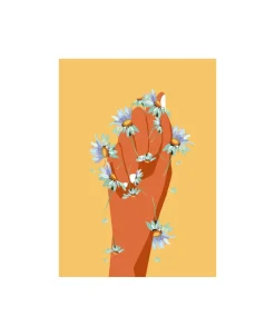 Poster & Frame Plakater & Rammer<Affordable Art Prints x Sannel Larson - Flower Fist Flerfarvet
