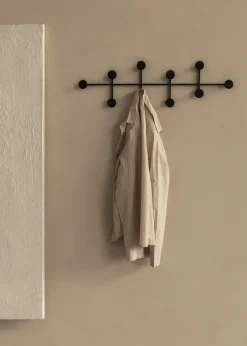 Audo Copenhagen Knager & Knagerækker<Afteroom Coat Hanger, Large, Black