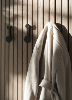 Audo Copenhagen Knager & Knagerækker<Afteroom Coat Hanger, Small, Black