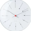 Arne Jacobsen Clocks Ure & Vejrstationer<AJ bankers væg-ur 29 cm.