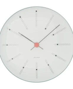 Arne Jacobsen Clocks Ure & Vejrstationer<AJ bankers væg-ur 21 cm.