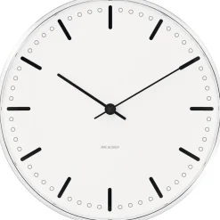 Arne Jacobsen Clocks Ure & Vejrstationer<AJ city hall væg-ur 29 cm.
