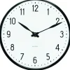 Arne Jacobsen Clocks Ure & Vejrstationer<AJ station væg-ur 16 cm.