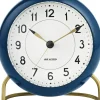 Arne Jacobsen Clocks Ure & Vejrstationer<AJ Station watch Navy Blue Ø11 cm