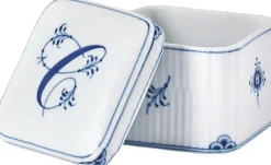 Royal Copenhagen Opbevaring<Alfabet bonbonniere, C, 13 cl