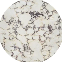 Audo Copenhagen Møbler<Androgyne Tabletop for Side Table, Ø65 cm, Calacatta Viola