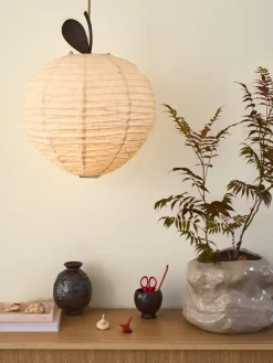 Ferm Living Pendler<Apple Lampshade - Natural