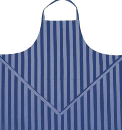 Magasin du Nord Collection Tekstiler Til Køkkenet<Apron 105x100 cm BIRK -Stripe blue