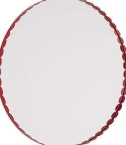 Hay Spejle<Arcs Mirror-Round-Red