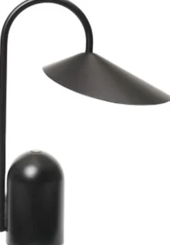 Ferm Living Bordlamper|Trådløse Lamper<Arum Portable Lamp - Black