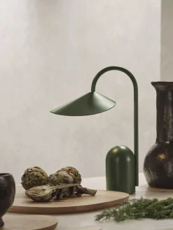 Ferm Living Bordlamper|Trådløse Lamper<Arum Portable Lamp - Grass Green