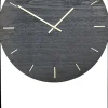 Andersen - Furniture Ure & Vejrstationer<A-Wall Clock - Black with black metal ring