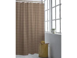 Södahl Badeforhæng<Badeforhæng 180x220 Vista Warm Taupe