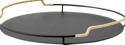 Audo Copenhagen Tilbehør Til Bordet<Balcony Serving Tray, Ø36,5, Black