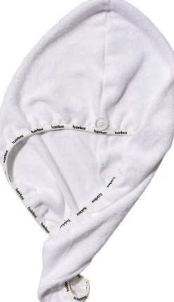 Hairlust Håndklæder<Bamboo Hair Towel Wrap, White