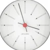 Arne Jacobsen Clocks Ure & Vejrstationer<Bankers Vægur, Ø 12 cm
