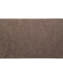 Magasin du Nord Collection Bademåtter<Bathmat stonewashed 50x80cm taupe grey GOTS