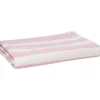 Magasin du Nord Collection Håndklæder<Beach towel 100x180 PINK /star white stripe