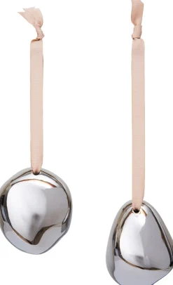 Ferm Living Juletræspynt<Bellure Baubles - Set of 2 - Silver